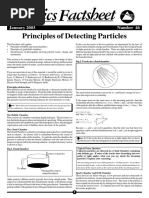 Principles of Detecting Particles