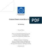 Carbon Fibres From Kraft Lignin