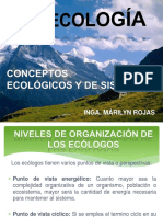 Clase 2 y 3 Conceptos Ecologicos y de Sistemas