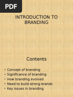 Branding 1 Introduction