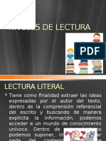 Niveles de Lectura