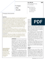 An Evaluation of Chest Physiotherapy in The Management of Acute Bronchiolitis Changing Clinical Practice PDF