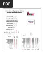 Cement Calculator