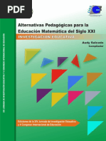 Alternativas Pedagogicas para La Educación Matematica S XXI