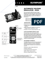 Automatic Voltage Regulator-R250 PDF