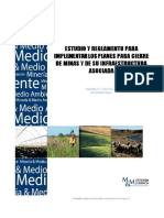 Informe Final Cierre de Minas PDF