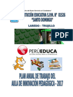 Plan Anual de Trabajo Aip 2017 Santo Domingo Laredo