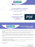 Psicoterapia e Ricerca - Forum 2017 Riccione 