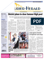 Sumner Pool Closing (Courier-Herald 2-1-17)