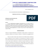 Propuesta Tecnica y Economica Estuido de EIA - Chanduvi