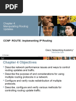 Manipulating Routing Updates: CCNP ROUTE: Implementing IP Routing