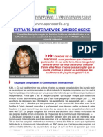 Extraits D'interview de Candide Okeke