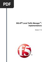 BIG-IP Local Traffic Manager Implementations