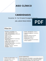 Caso Clínico Candidiasis