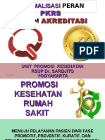 Optimalisasi Peran PKRS Dalam Akreditasi.