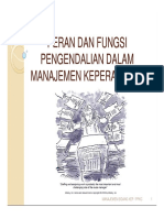 Peran & Fungsi Pengendalian