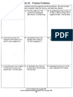 Unit 34: Practice Problems