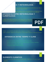 Climatologia y Meteorologia