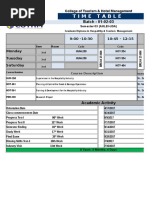 GDHM Ahlei Timetable