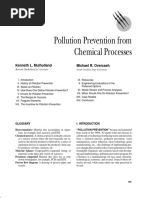 Pollution Prevention From Chemical Processes