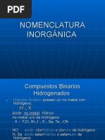 Power Point-Nomenclatura Inorgánica