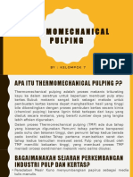 Thermomechanical Pulping