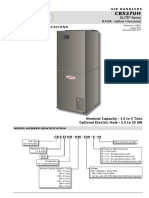 Lennox Cbx27uh Air Handler Data