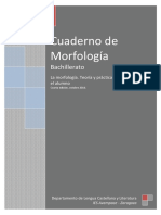 CUADERNO DE MORFOLOGÍA - Teoría + Ejercicios