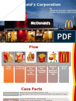 Mcdonald'S Corporation: by Abhishek Shankar (Uemf16001) Ruchira Panigrahy (Uemf16013)