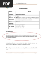 Guía 2° Básico Tecnología