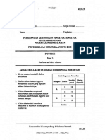 Fizik Paper 3 Kedah