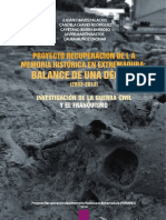 Proyecto Recuperacio N Memoria Histo Rica en Extremadura PDF