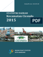 Statistik Daerah Kecamatan Cicendo 2015