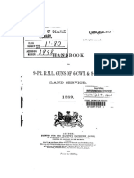 1889 Handbook of 9 Pounder R.M.L of 6 C.W.T & 8 C.W.T