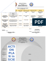 School Action Plan in Science