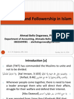 Leadership and Followership in Islam - Femsa