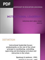 Instructional Leadership