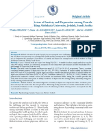 Prevalence and Predictors of Anxiety and Depression Among Female Medical Students in King Abdulaziz University, Jeddah, Saudi Arabia