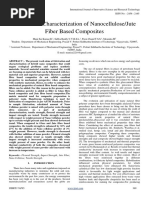 Mechanical Characterization of NanocelluloseJute Fiber Based Composites