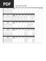 Timetable For (Cge617) Reservoir and Gas Engineering Lab Week 11 Week 12 Week 13 Week 14 No Name Consultation 1 2 3 4 5