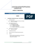 Informe Canteras, Fuentes de Agua y Botaderos (I)