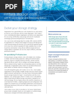 Windows Server 2016 Storage Datasheet