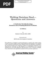 Welding Stainless Steel - Questions and Answers A Guide For Troubleshooting Stainless Steel Welding-Related Problems - AWS (2013)