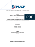 Las Ventajas Del Neuromarketing en El Diseño de Estrategias de Posicionamiento de La Empresa Peruana Bembos.