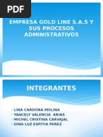 Empresa Gold Line S.A.S