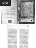 Grotowski Jerzy - em Busca de Um Teatro Pobre