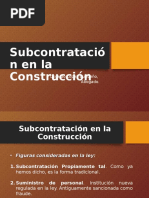 Ley de Subcontratación en La Construcción 3