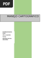 Manejo Cartografico