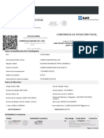 Constancia de Situación Fiscal