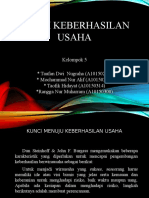 Kunci Keberhasilan Usaha